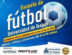 Presentación de la Escuela de Fútbol Unibagué